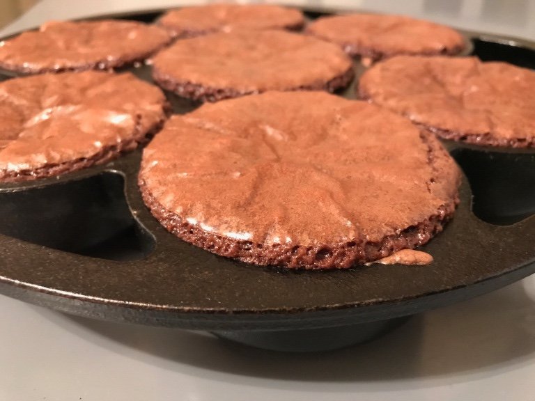 Cast Iron Chocolate Lava Cakes