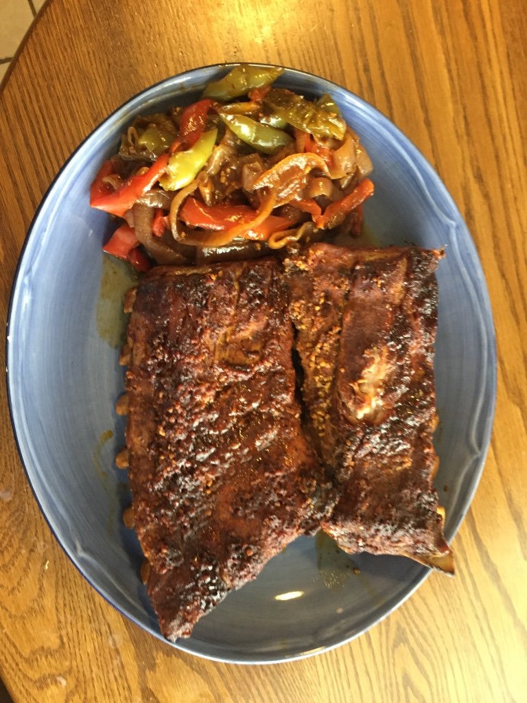 Baby Back Ribs with Dutch Oven Vegetables AVCHD 