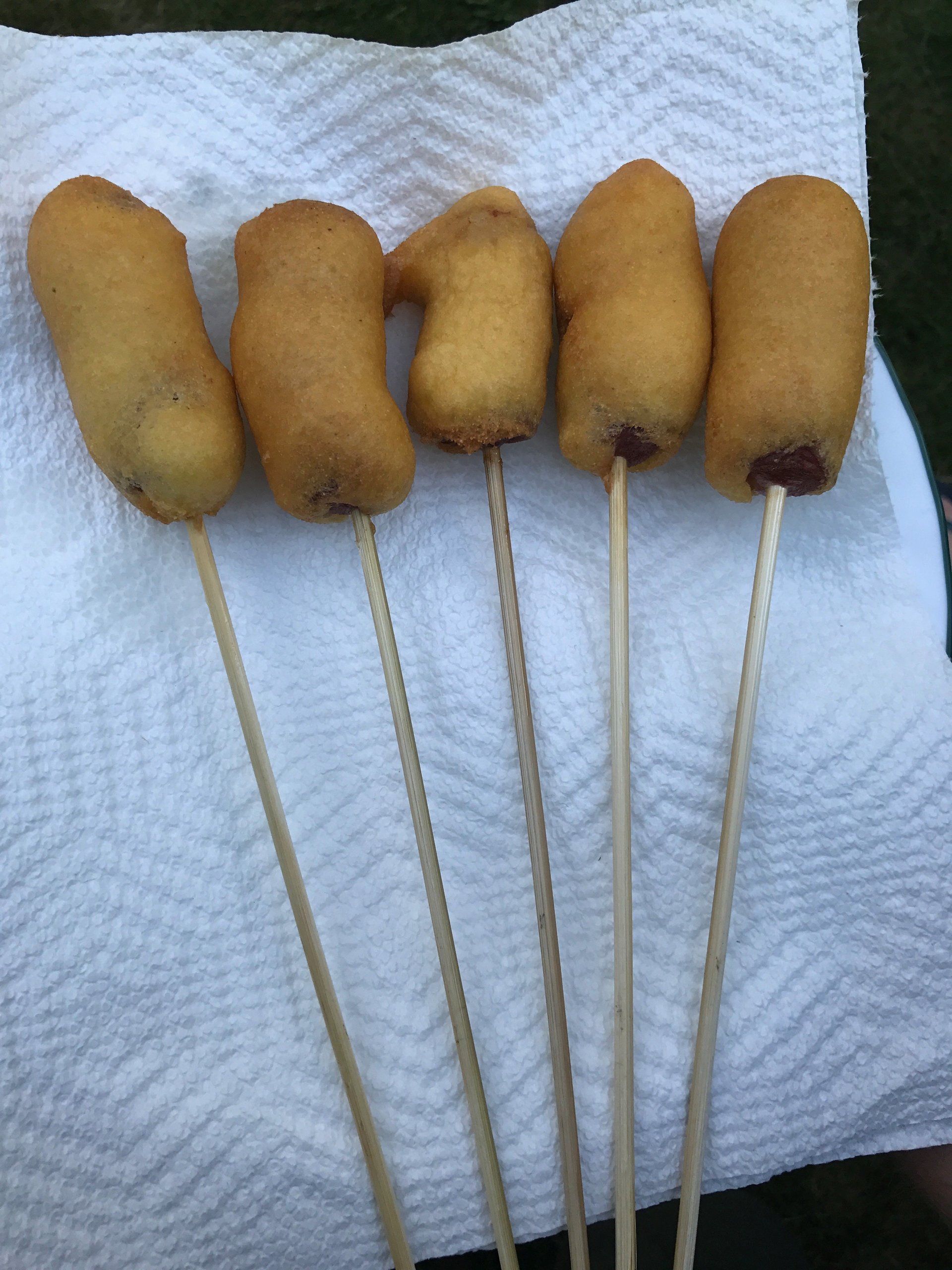 Dutch Oven Mini Corndogs