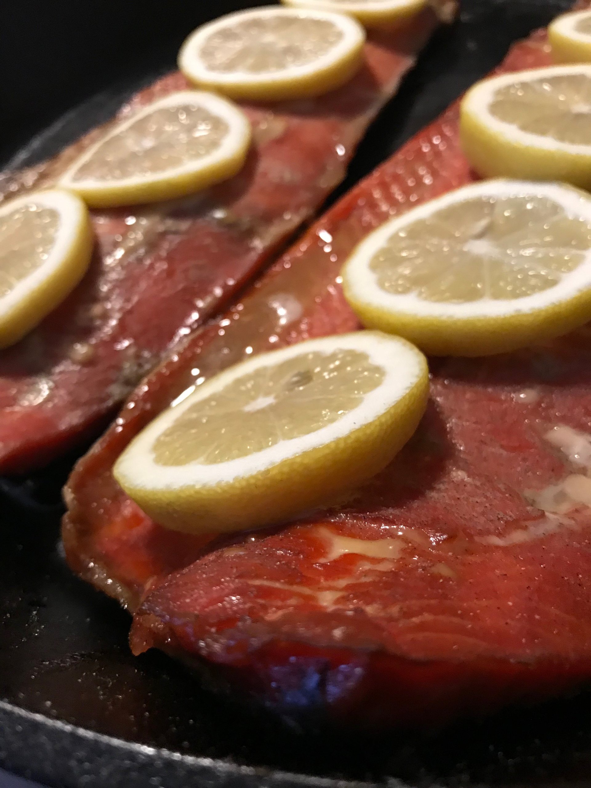 Skillet Smoked Salmon