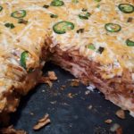 Skillet Chicken Enchilada Pie