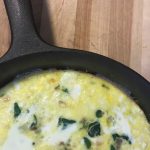 Skillet Frittata with Baby Spinach