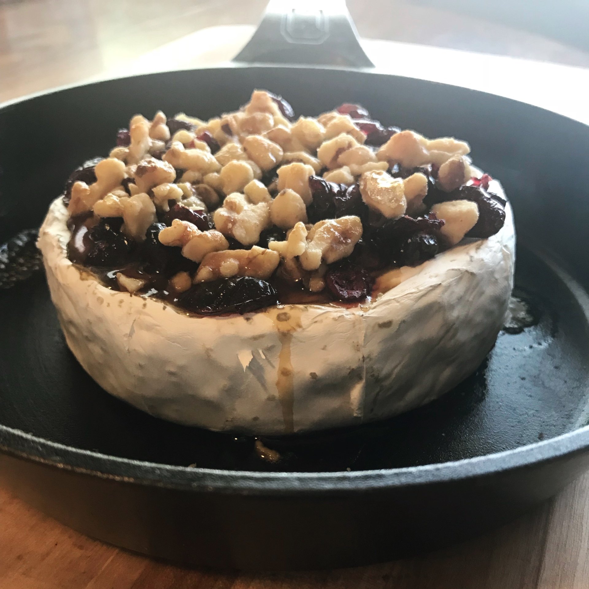 Maple Glazed Cranberry Brie