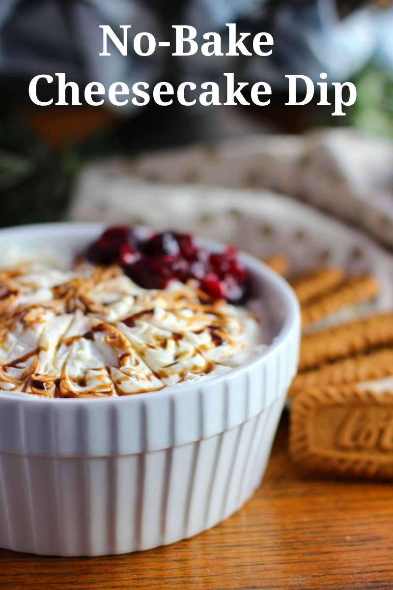 No-Bake Cheesecake Cookie Dip Recipe with Balsamic Drizzle