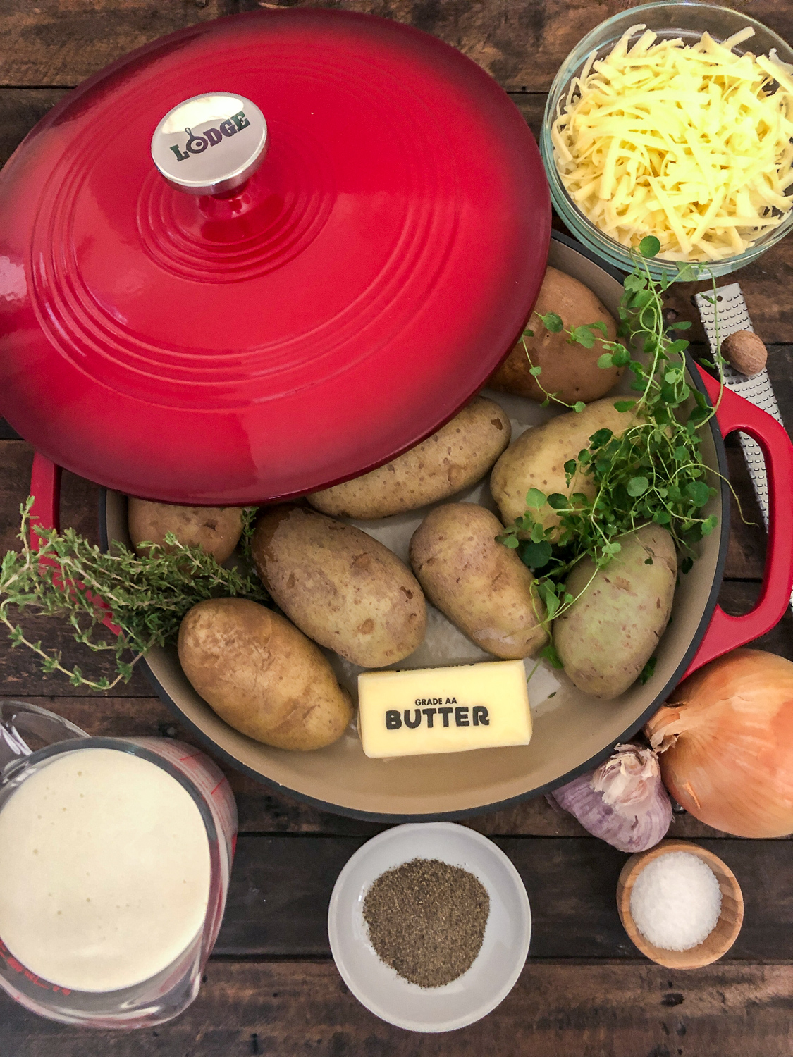 Skillet Scalloped Potato Gratin Dutch Oven Daddy