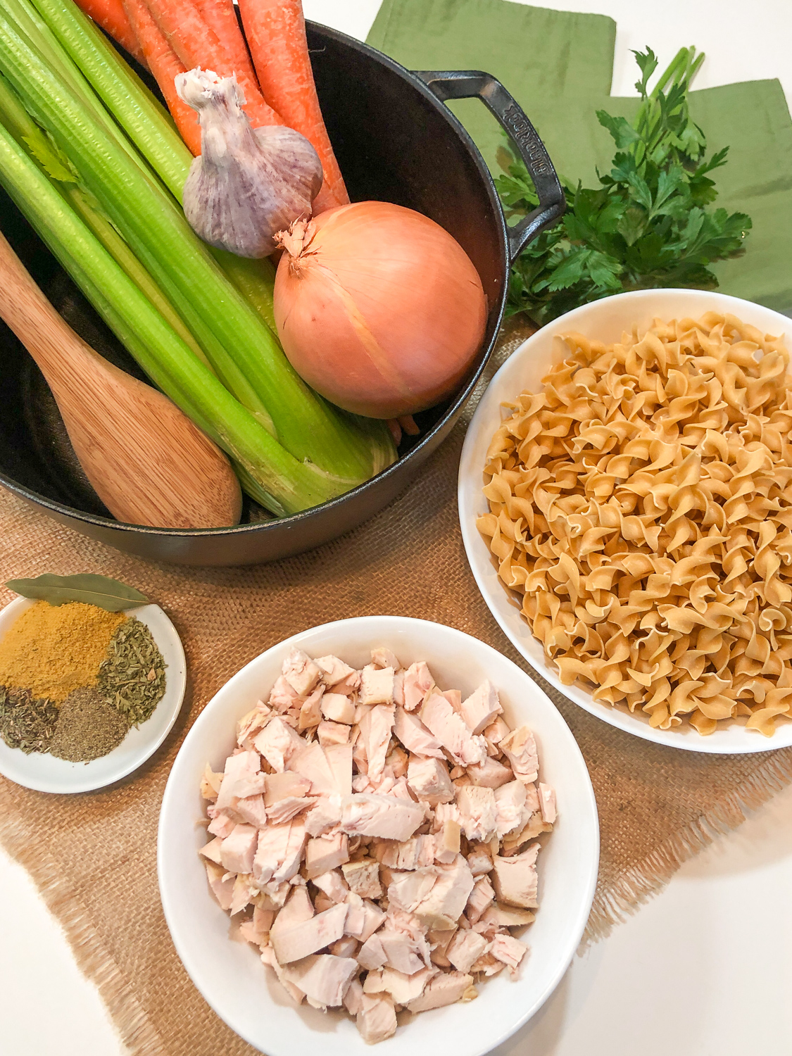 Quick Dutch Oven Chicken Noodle Soup Dutch Oven Daddy