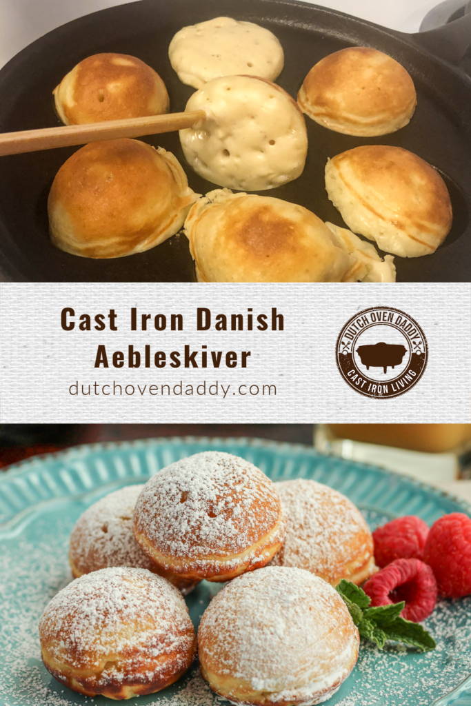 Danish Aebleskiver is a family recipe that goes back generations and is perfect for breakfast or as sweet treat snack.