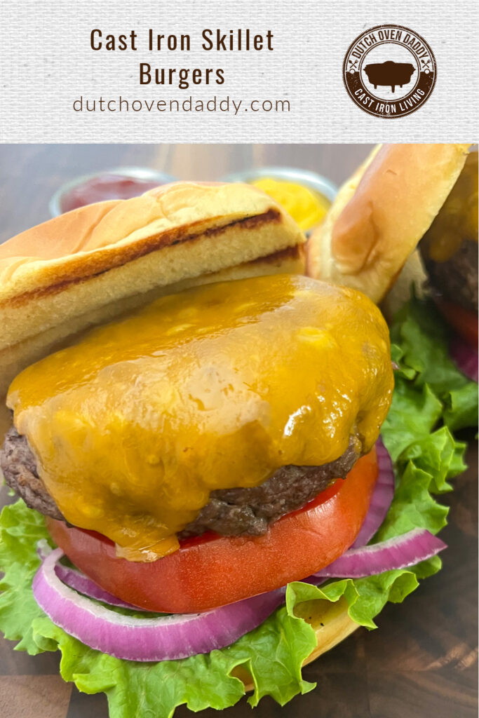 How to Make the Best Juicy Cast Iron Skillet Burgers - Home&Plate