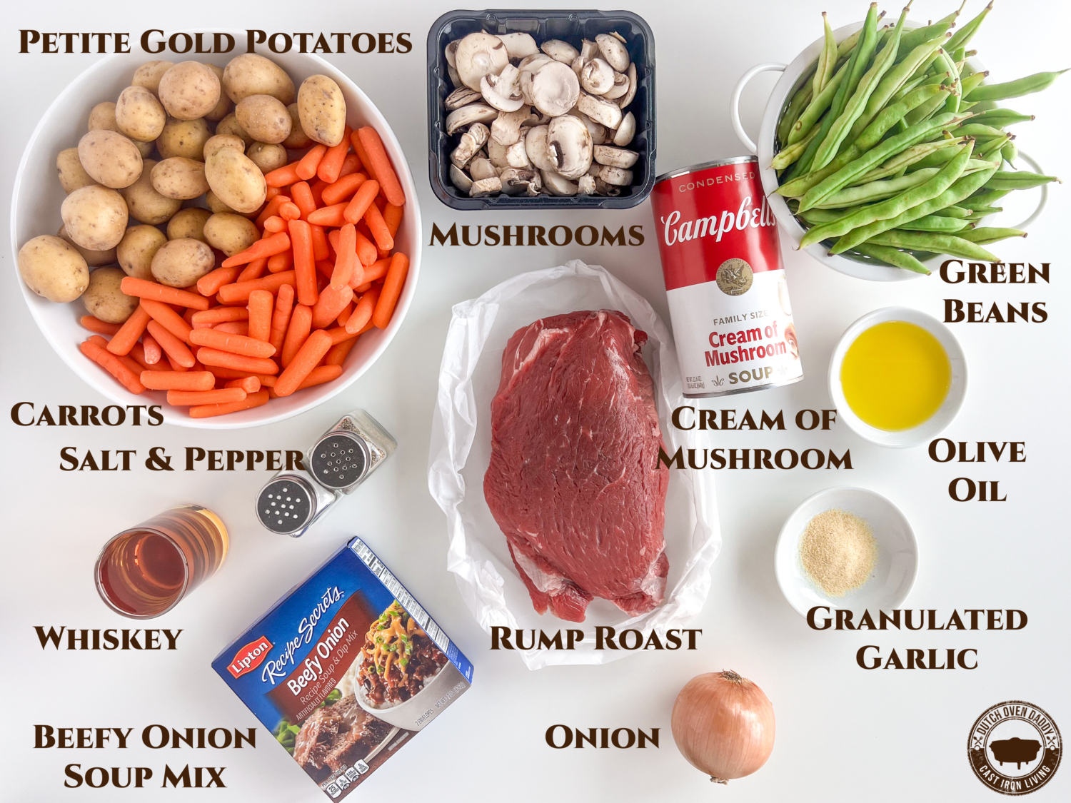 Whiskey Pot Roast Dutch Oven Daddy