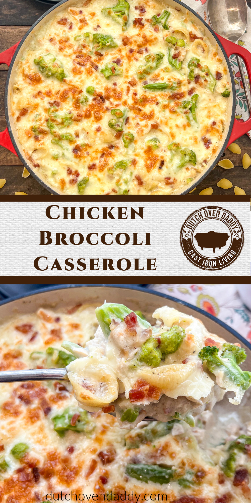 Chicken Broccoli Casserole Dutch Oven Daddy