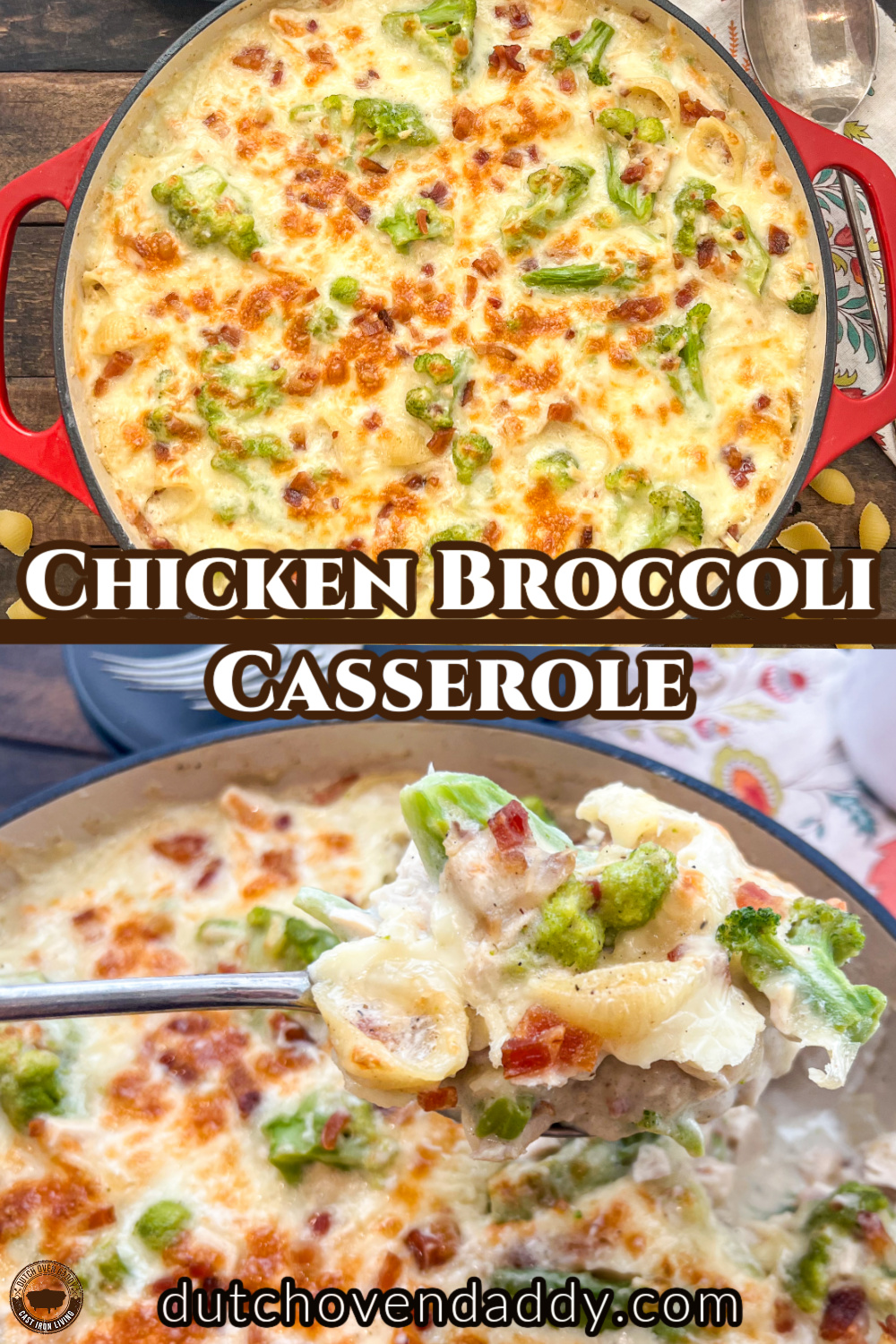 Chicken Broccoli Casserole Dutch Oven Daddy