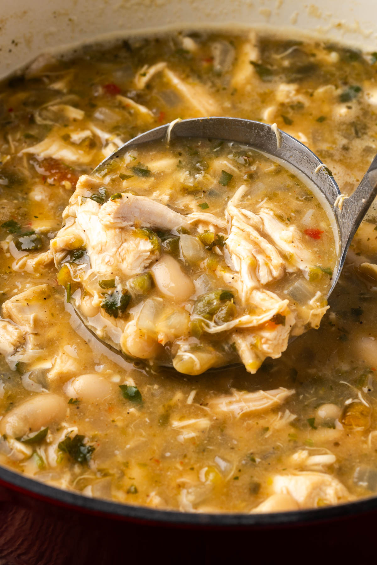 Dutch Oven White Chicken Chili