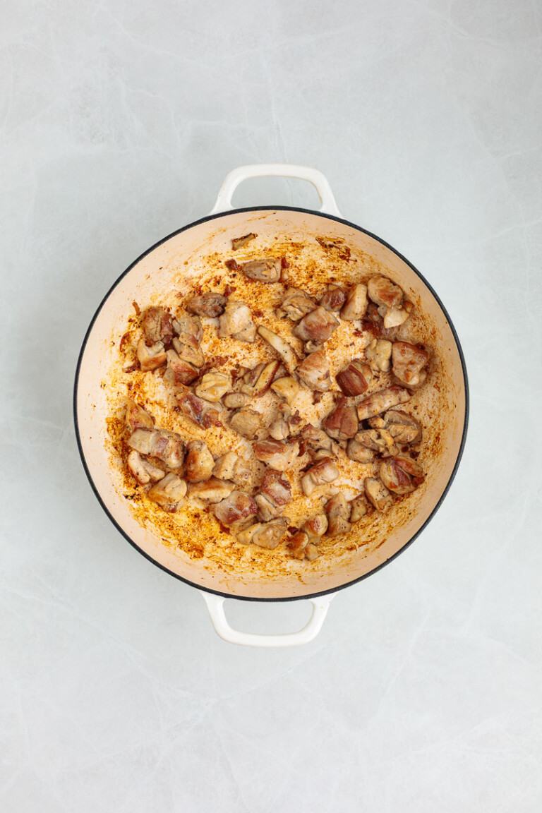 Daddy Fried Rice Chicken and Shrimp Fried Rice - Dutch Oven Daddy