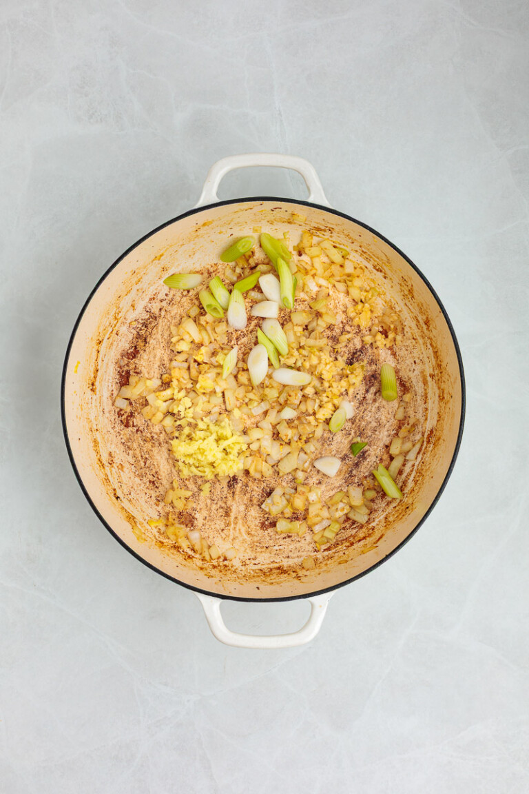 Daddy Fried Rice Chicken and Shrimp Fried Rice - Dutch Oven Daddy